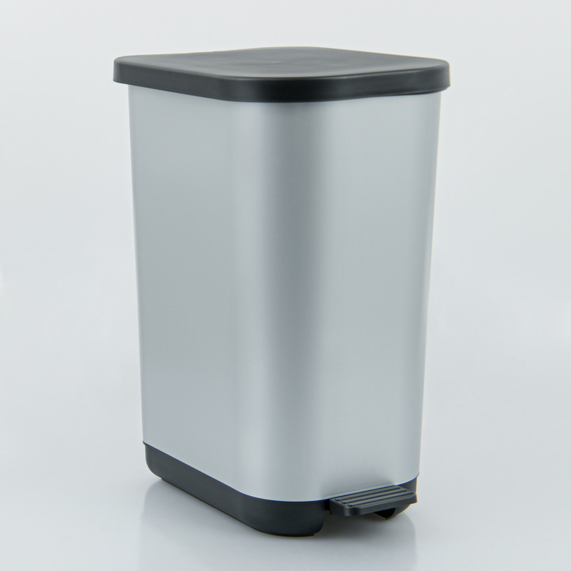 Poubelle à pédale 'Ribo' 35L graphite