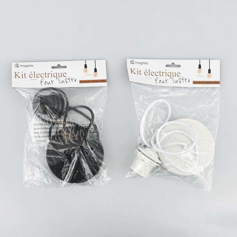 Kit montage électrique pour lustre