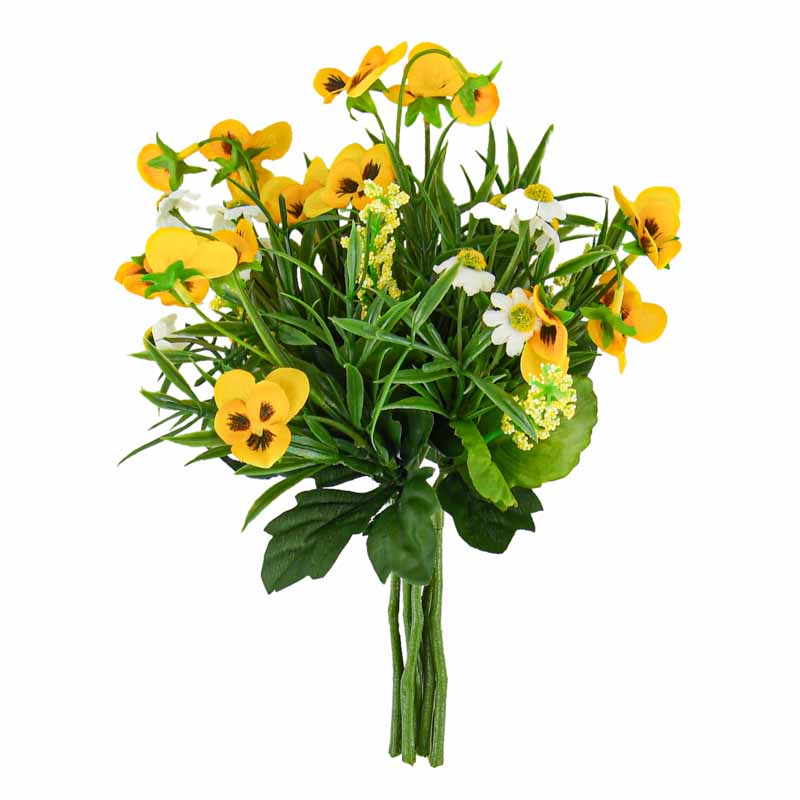 Bouquet de pensées marguerites