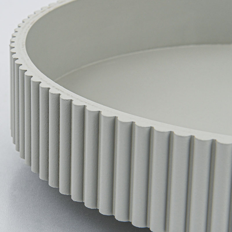 Plateau rond décoratif 'Softness'