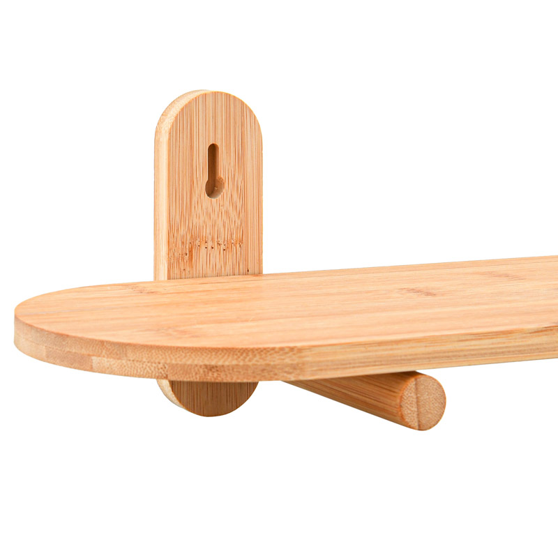 Étagère murale bambou