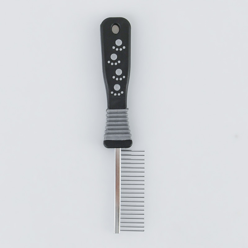 Peigne pour animaux noir