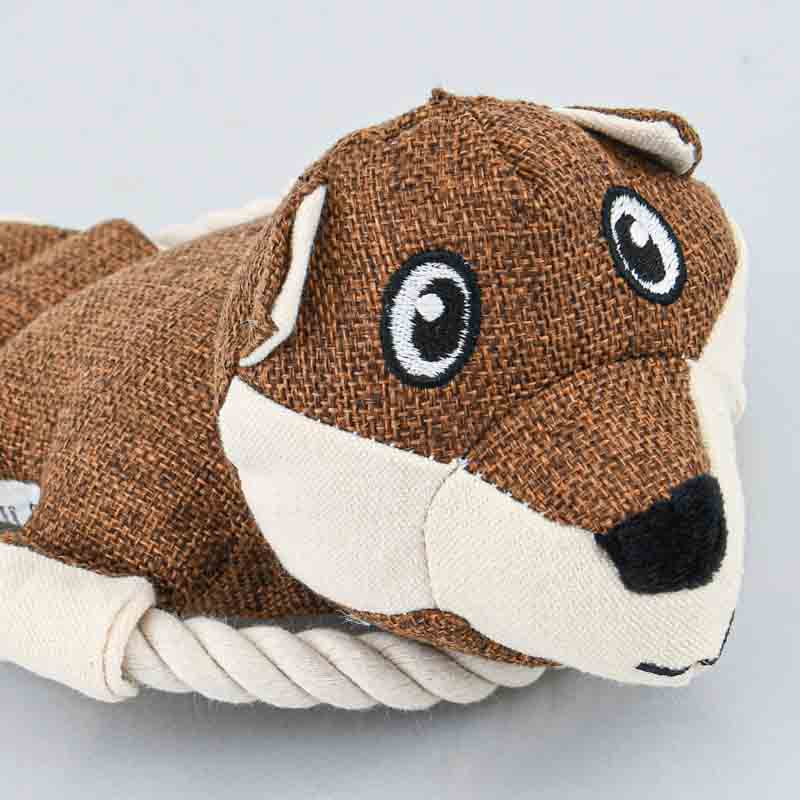 Jouet pour chien forme renard