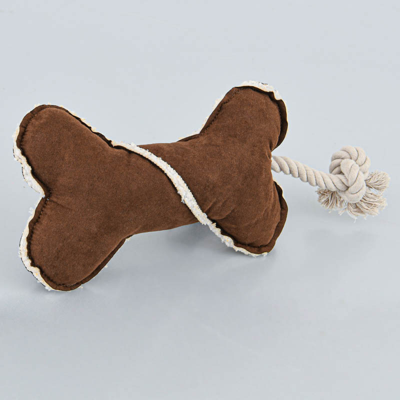 Jouet pour chien forme os