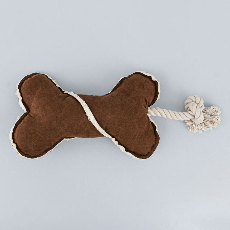 Jouet pour chien forme os