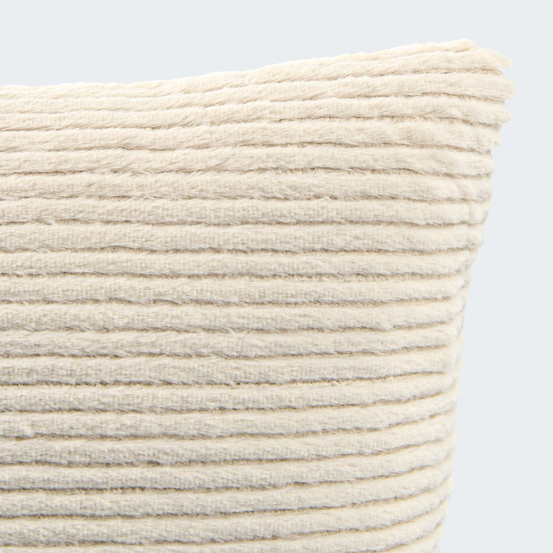 Coussin 'Rainy' écru
