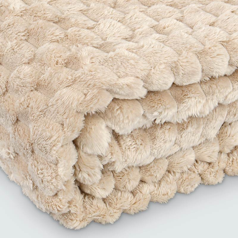 Plaid 'Caly' beige