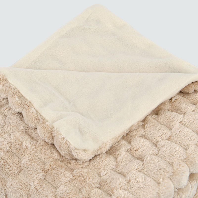 Plaid 'Caly' beige