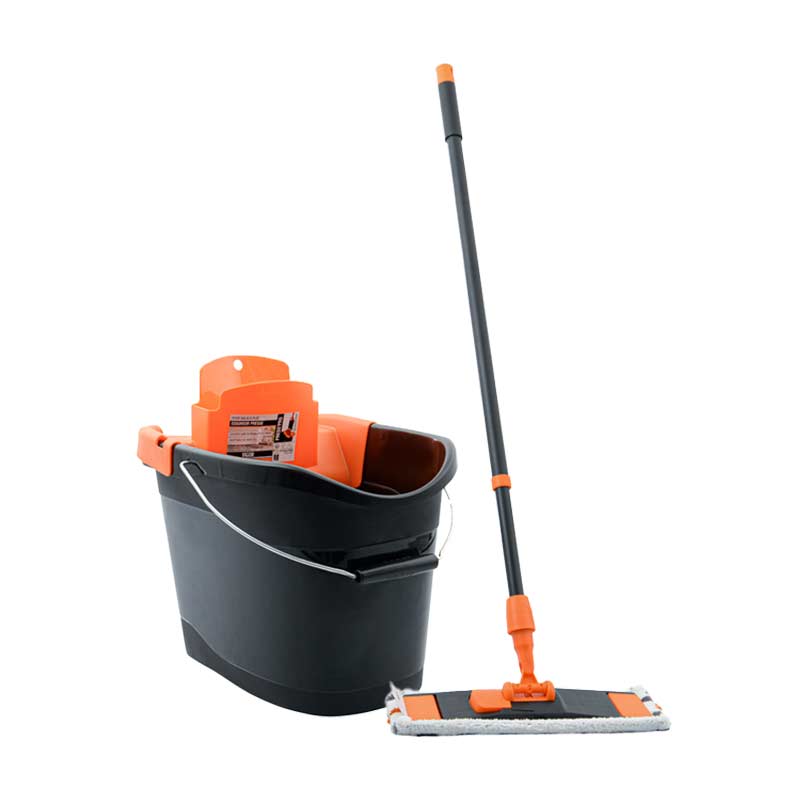 Seau avec bec verseur VIGOR 14L noir 