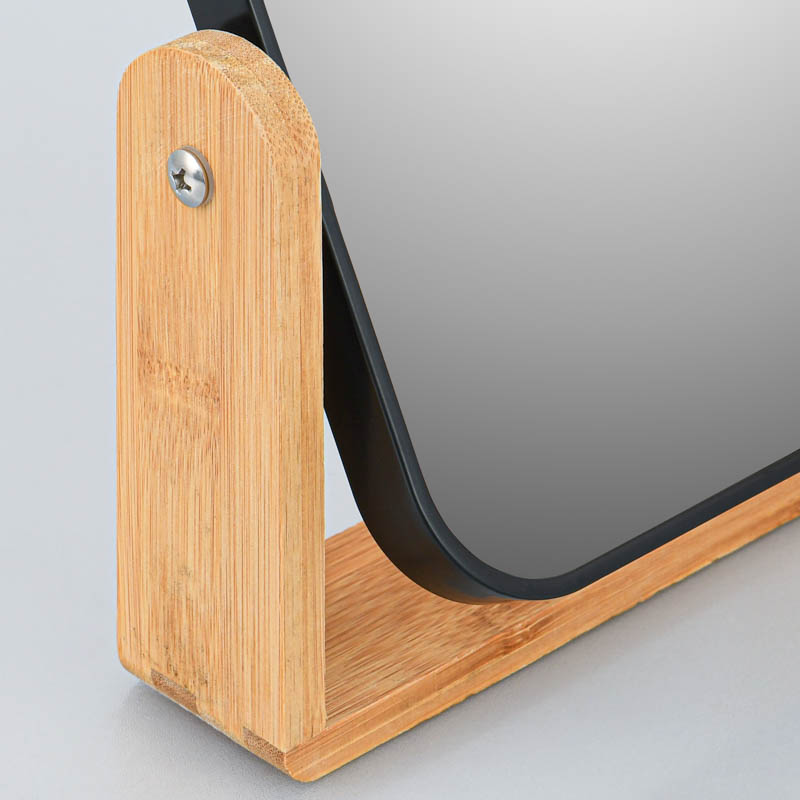 Miroir double face sur pied