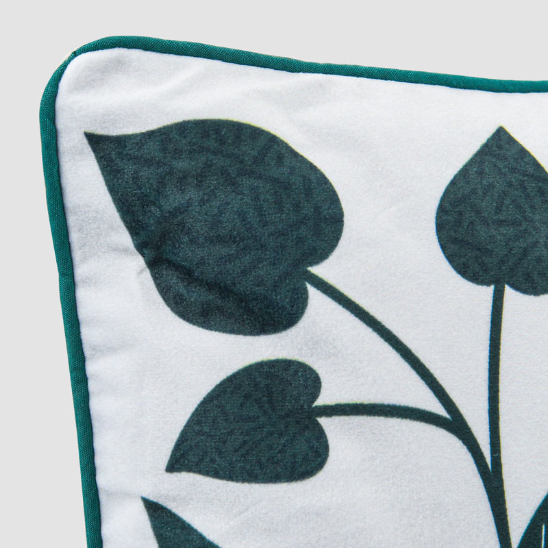 Coussin 'Asako' velours