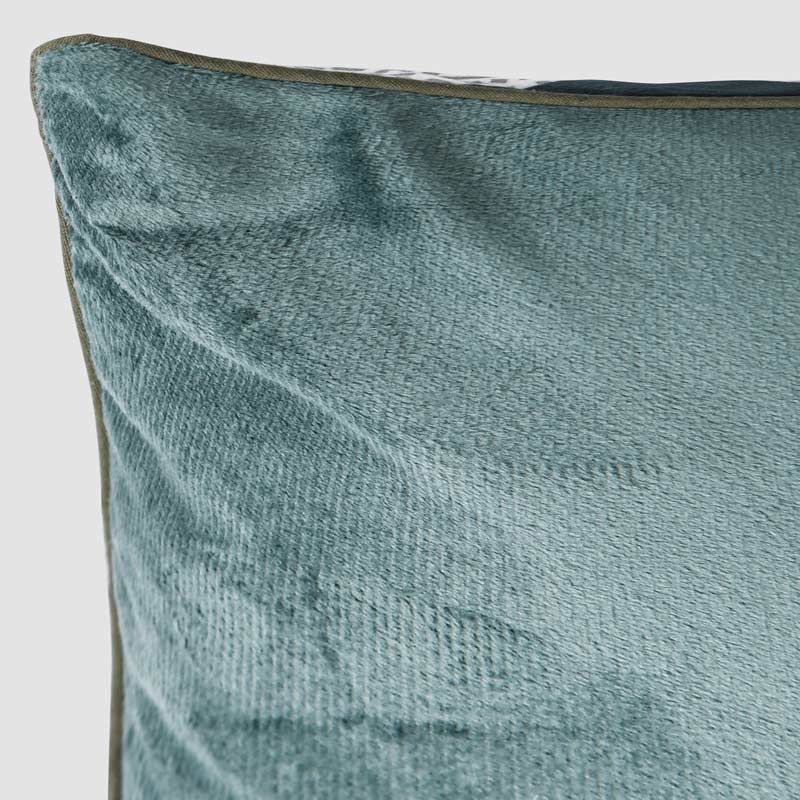 Coussin 'Asako' velours