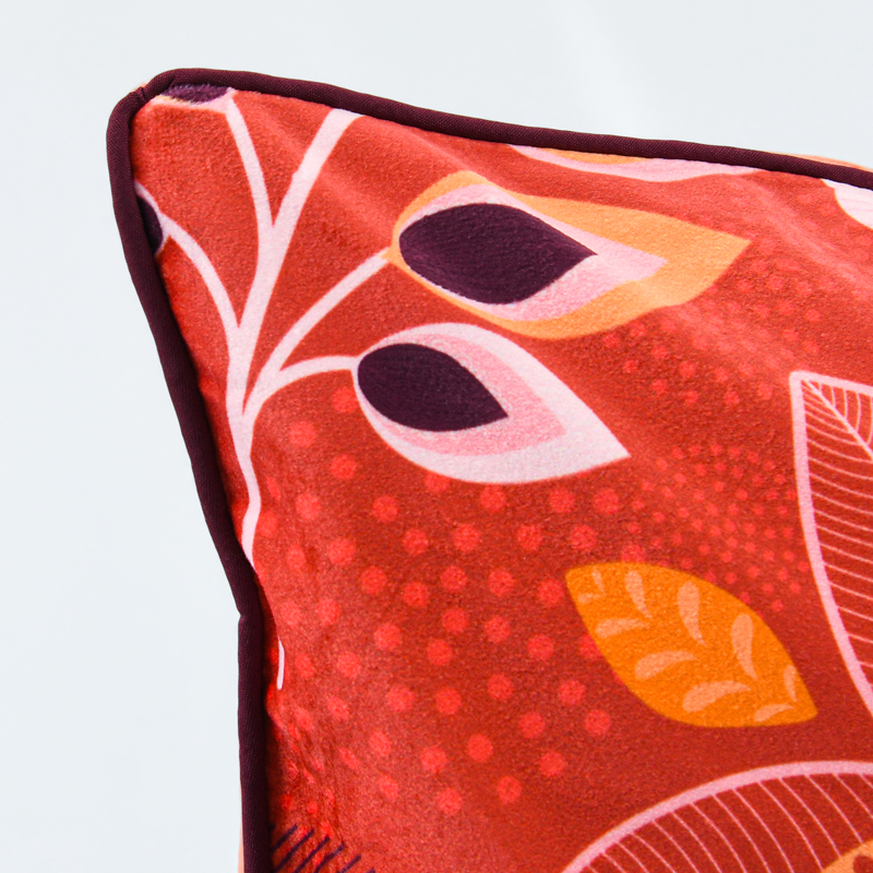 Housse de coussin 'Kamala' velours