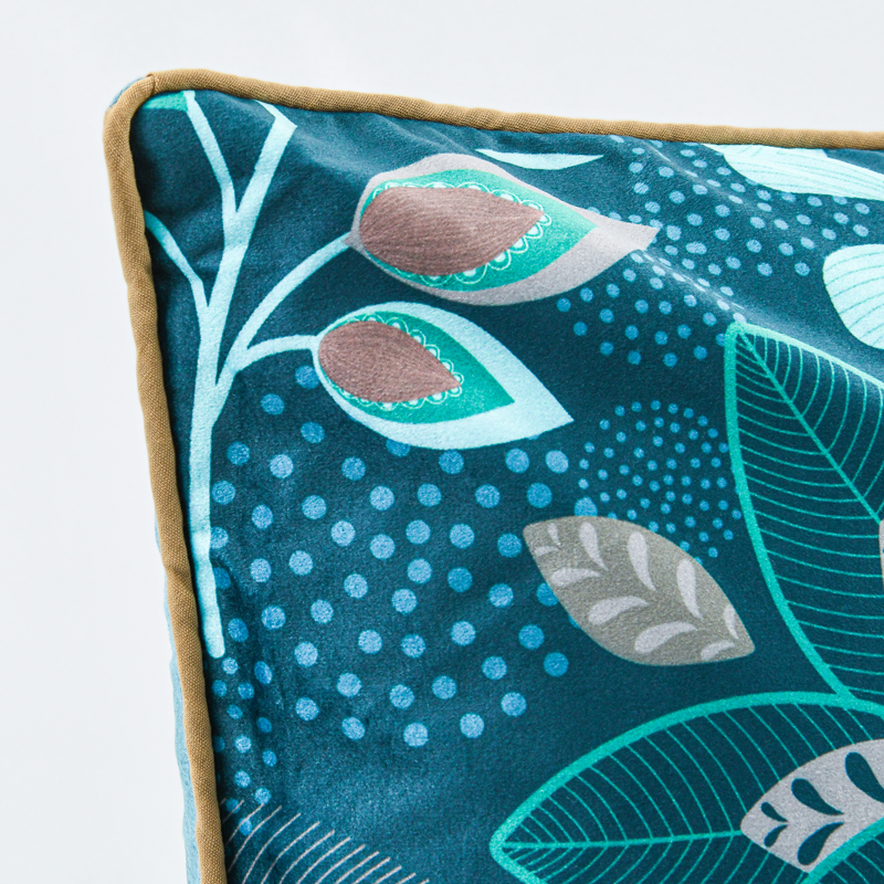 Housse de coussin 'Kamala' velours