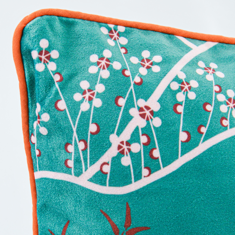 Housse de coussin 'Nara' velours