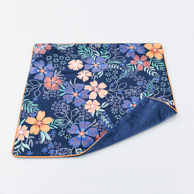 Housse de coussin 'Leana' velours