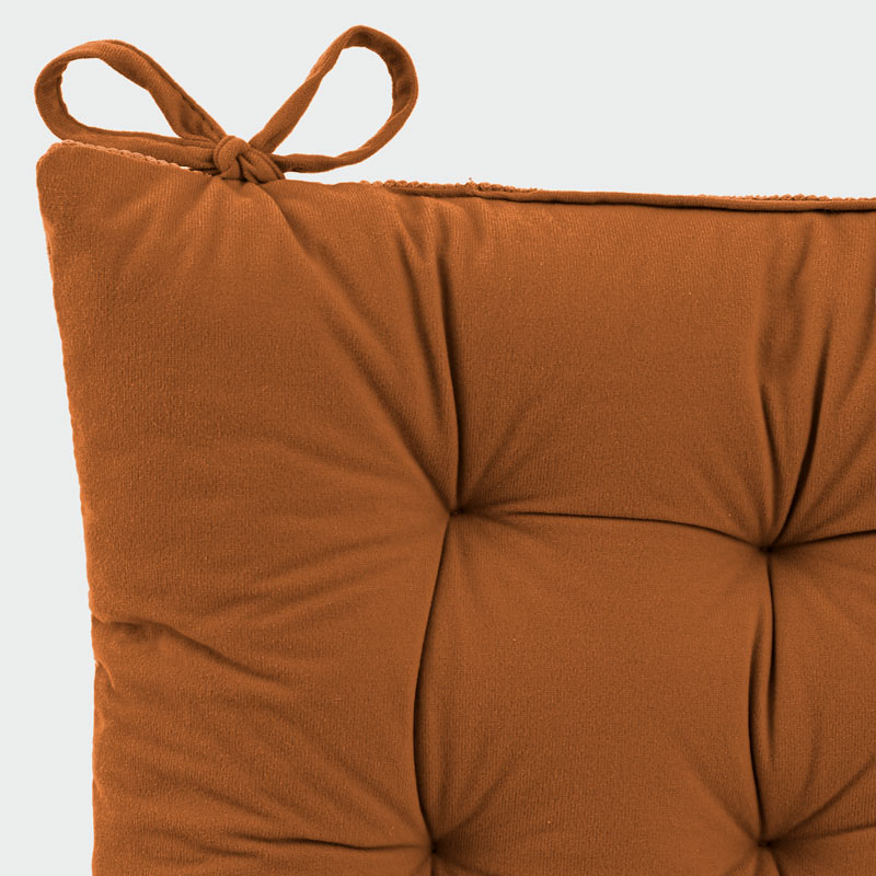 Dessus de chaise 'Angels' terracotta