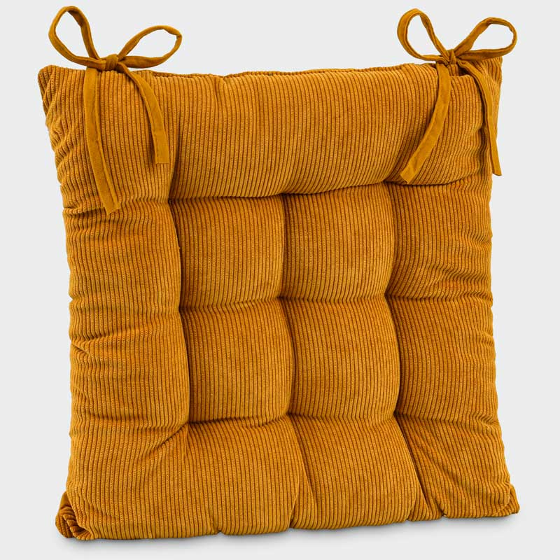 Dessus de chaise 'Angels' jaune curry