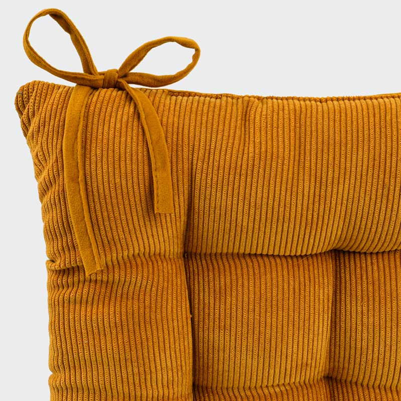 Dessus de chaise 'Angels' jaune curry