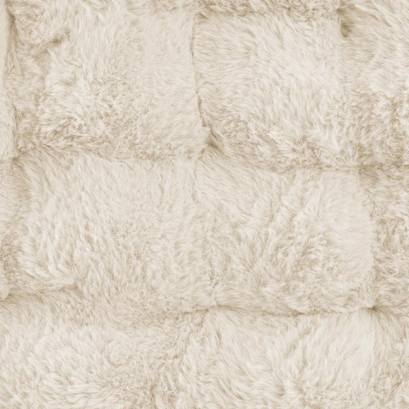 Dessus de chaise 'Louve' blanc cassé 