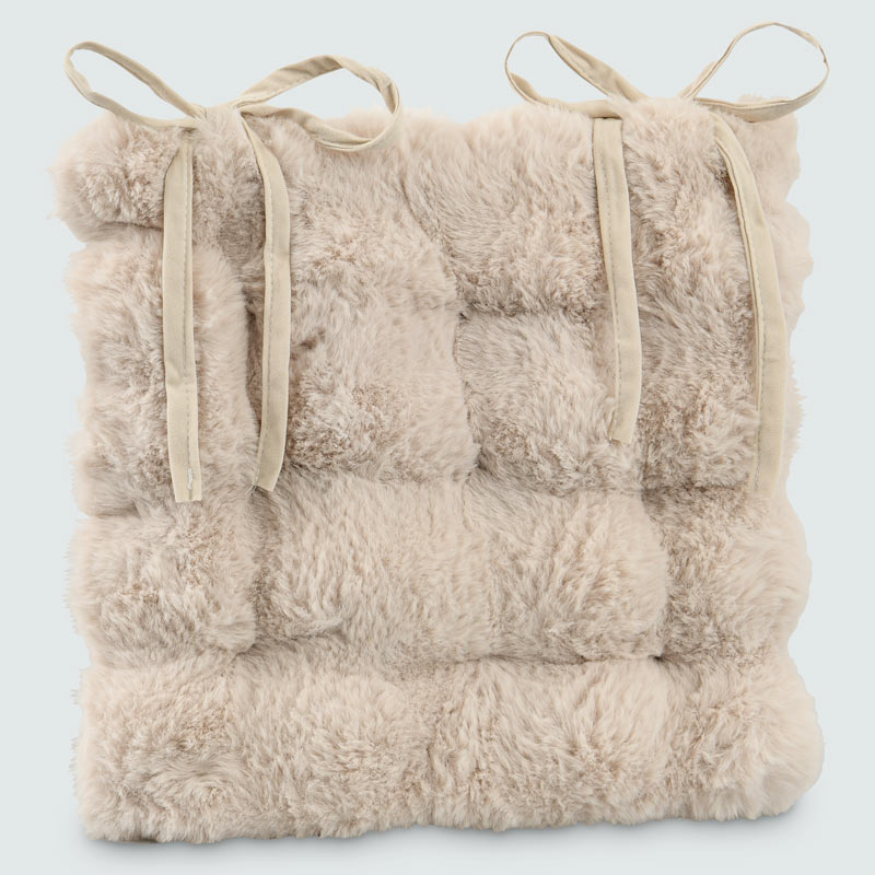 Dessus de chaise 'Louve' beige