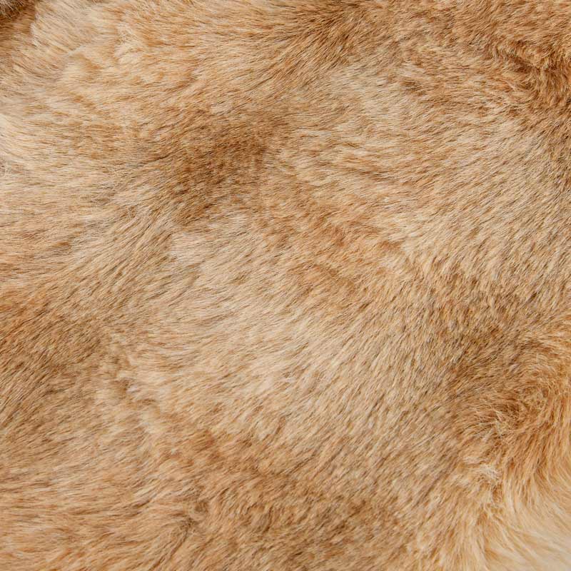 Plaid 'Ursus' imitation fourrure marron
