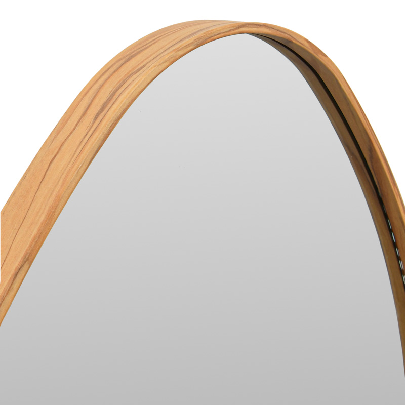 Miroir forme organique en aluminium 