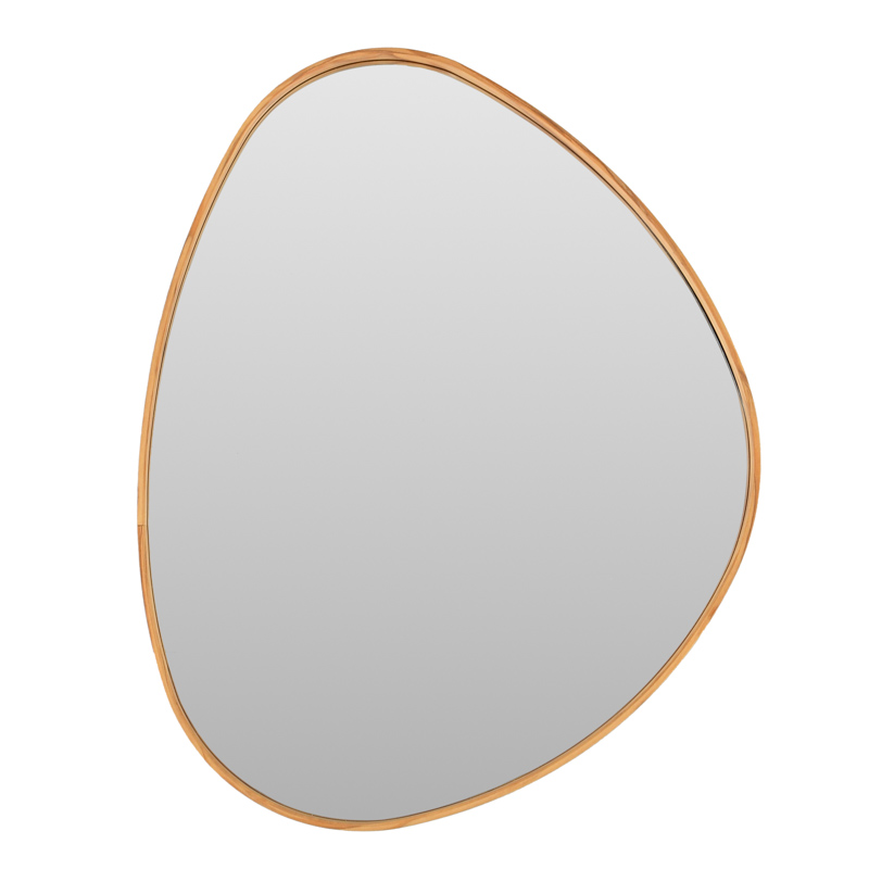 Miroir forme organique en aluminium 