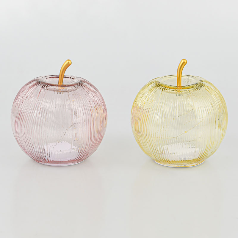 Pomme irisée lumineuse LED