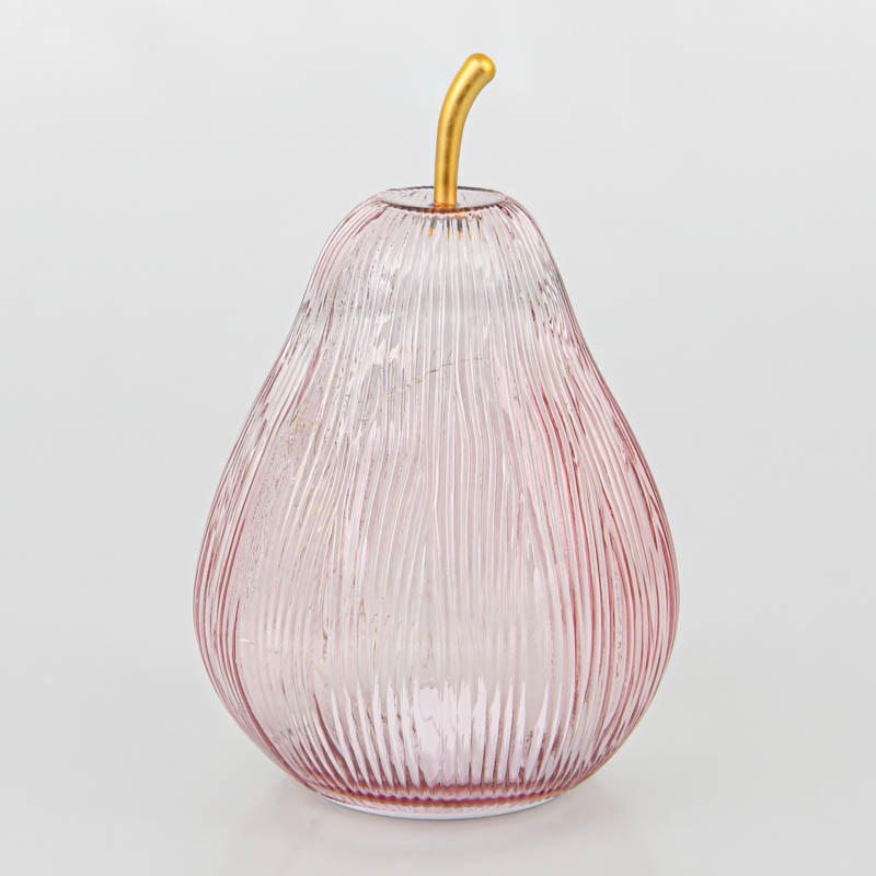 Poire irisée lumineuse LED