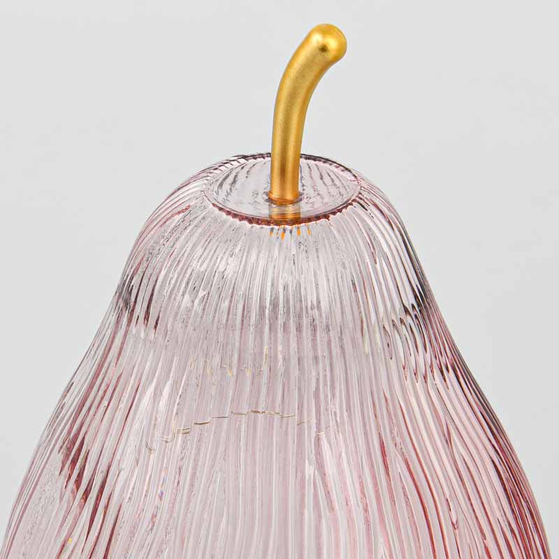 Poire irisée lumineuse LED