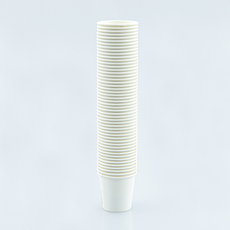 Lot de 50 gobelets en carton beige 12cl