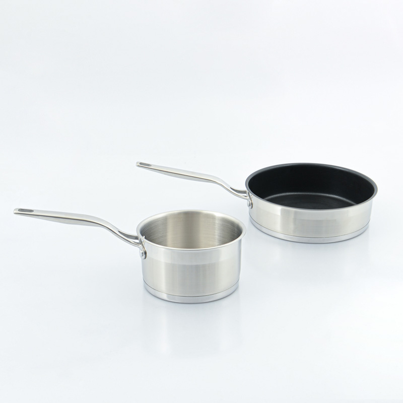 Batterie en inox 'Platine' 6 pièces
