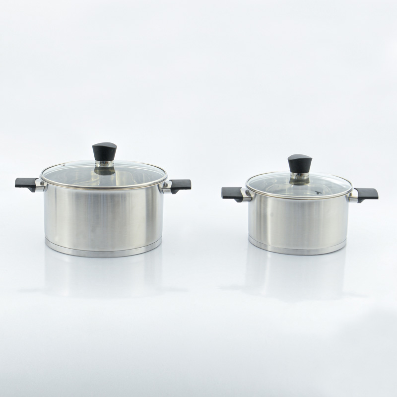 Batterie en inox 'Onyx' 6 pièces