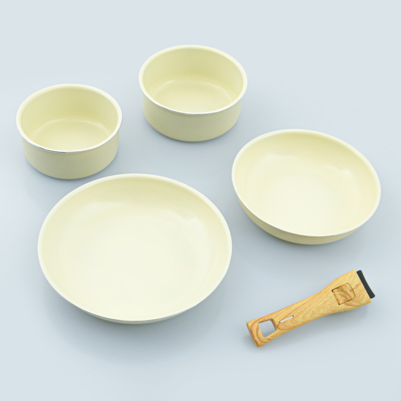 Set 5 pièces cuisson crème