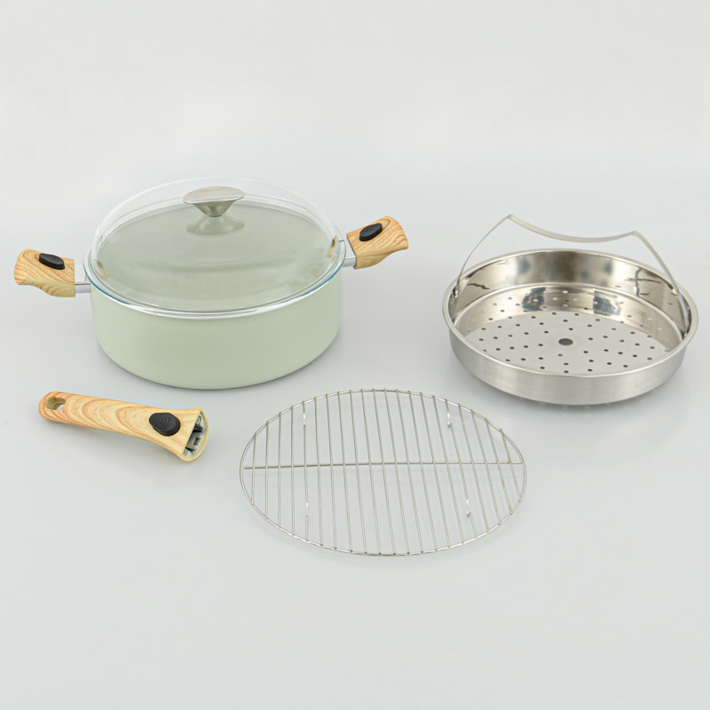 Set culinaire multi-usages vert celadon 