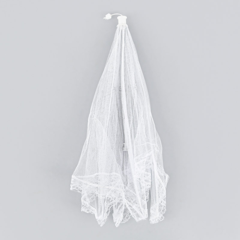 Cloche alimentaire pliable blanche