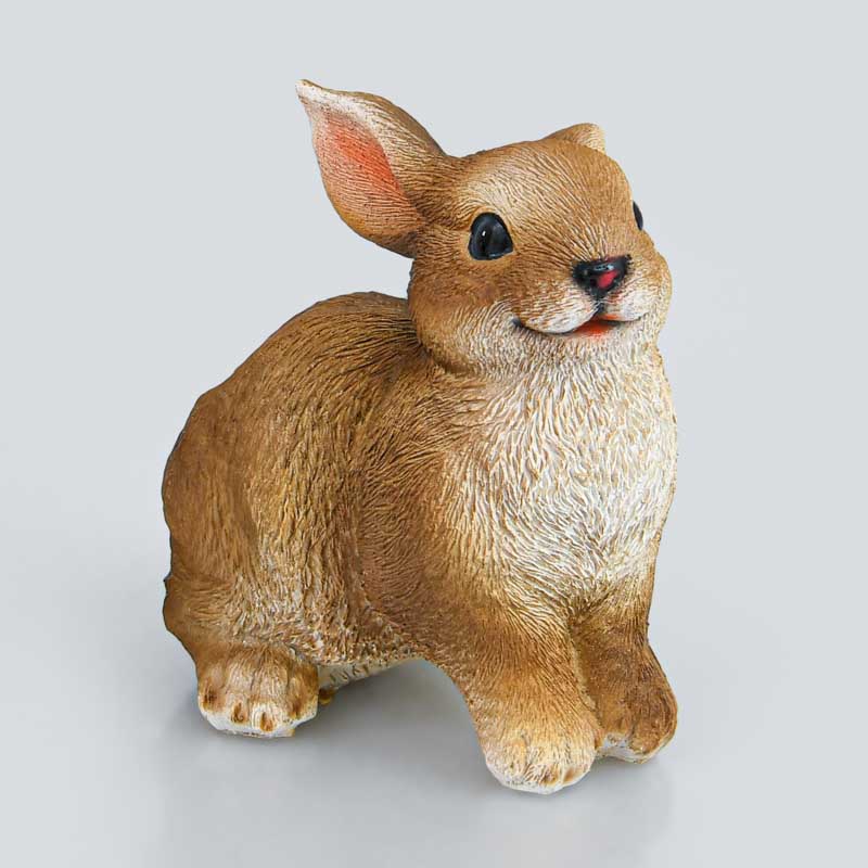 Lapin joueur décoratif 