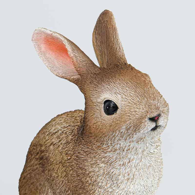 Lapin assis décoratif 