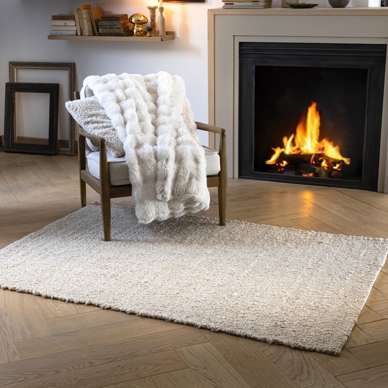 Tapis 'Peeby' beige