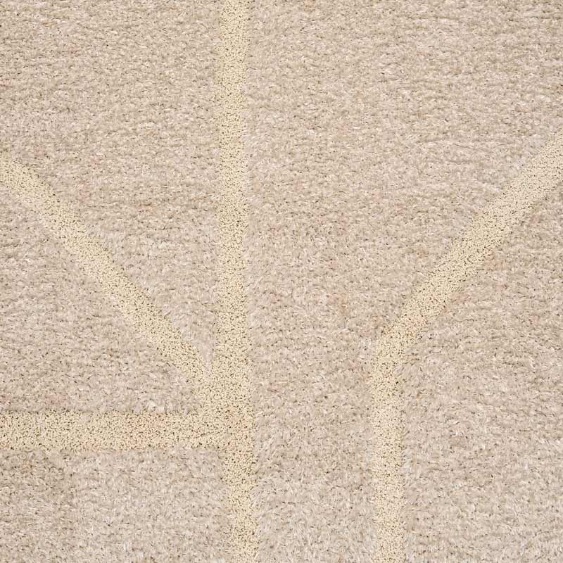Tapis shaggy décor briques de grès 'Echo'