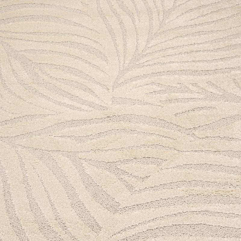 Tapis rectangulaire tissé feuilles 'Geoa'