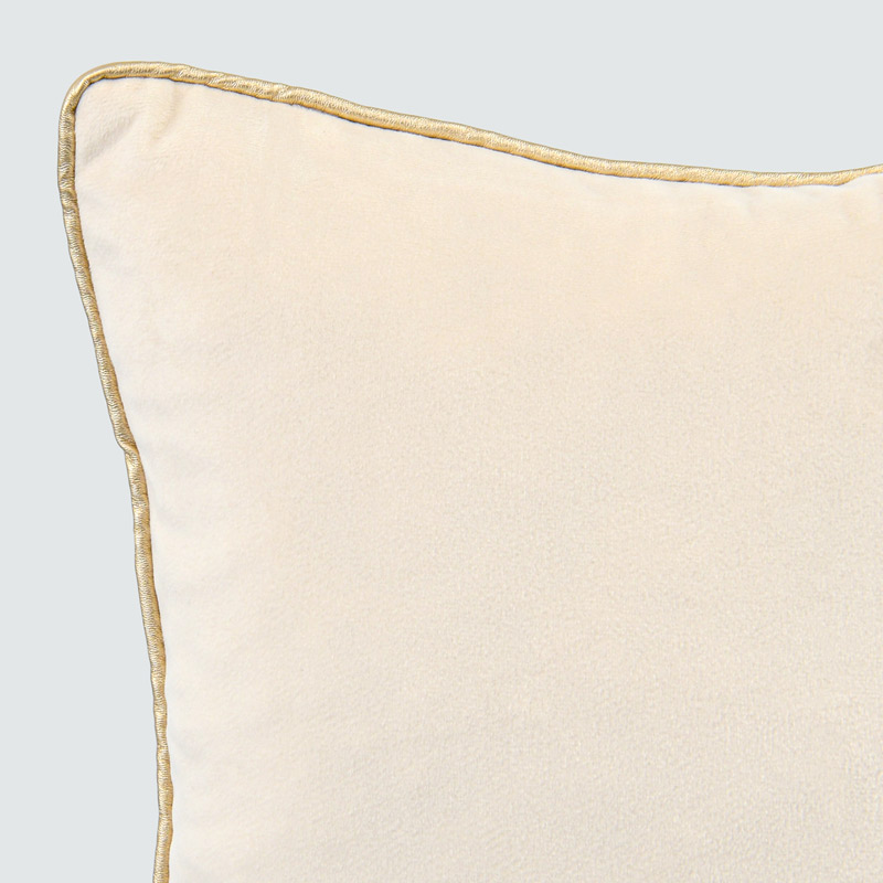 Housse de coussin velours imprimé 'Riquewihr'