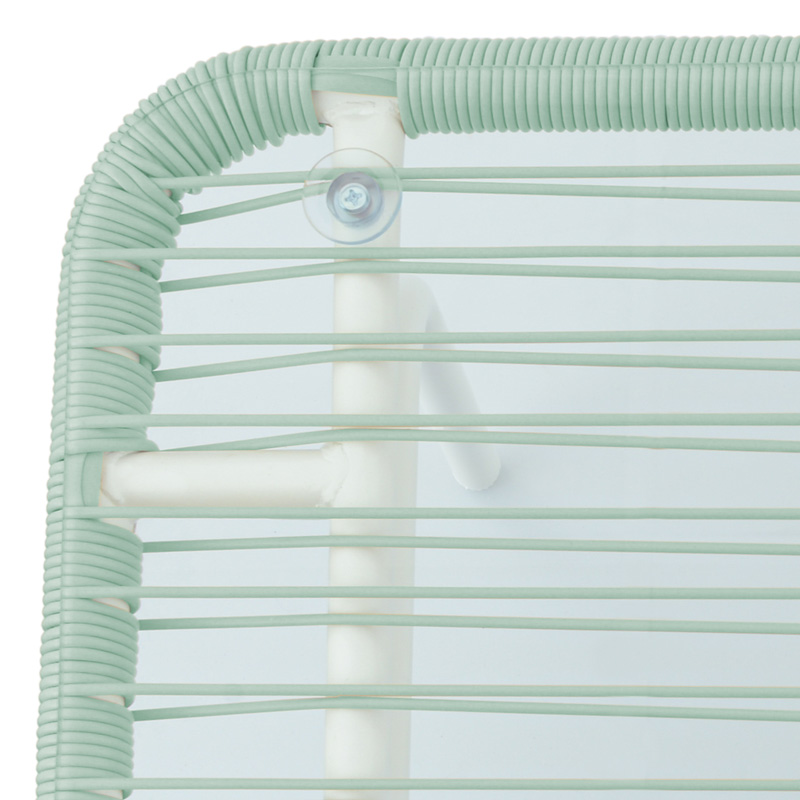 Salon de jardin 'Come' blanc et vert