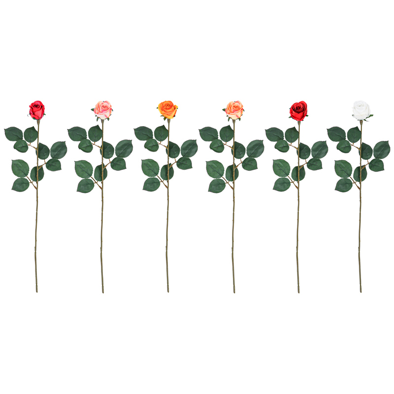 Tige de bouton de rose satin
