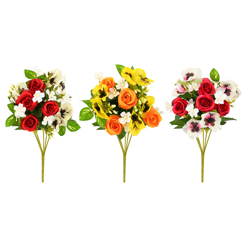 Bouquet de fleurs artificielles