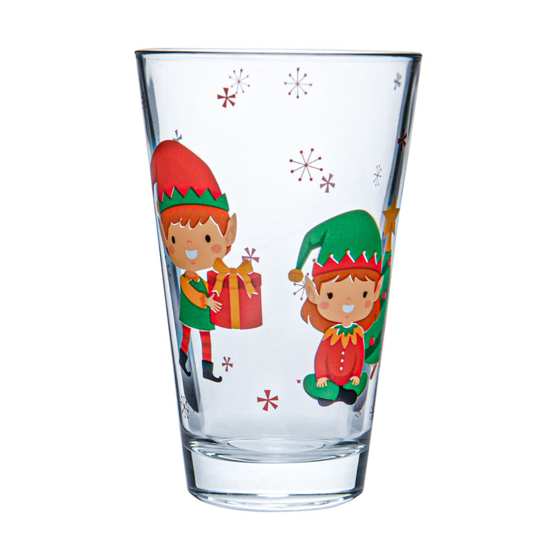 Verre haut de Noël 'Lutins' 31cl 