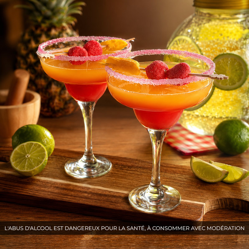 Lot de 3 verres à margarita 'Misket' 30cl