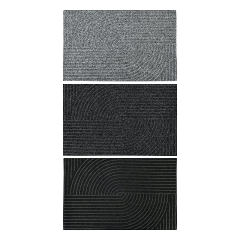 Tapis antisalissure à rayures