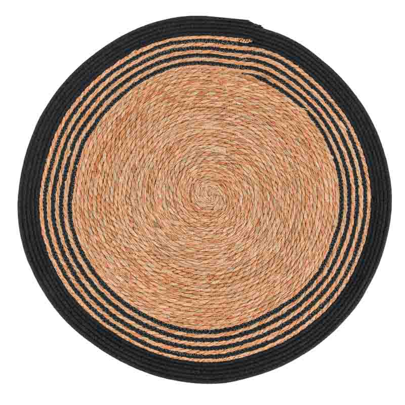 Tapis 'Evasion côtière' rond 